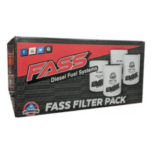 FASS Titanium Series Fuel Filter & Water Seprator Pack Combo Of 4