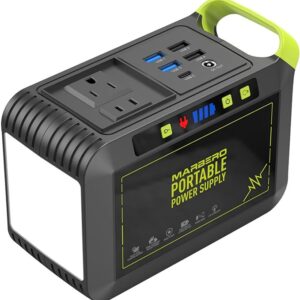 MARBERO Portable Power Station 88Wh Camping Lithium Battery