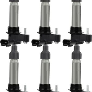 ECCPP Pack of 6 Ignition Coils for Cadillac for Chevy for GMC