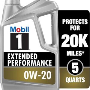 Mobil 1 Extended Performance Full Synthetic Motor Oil 0W-20