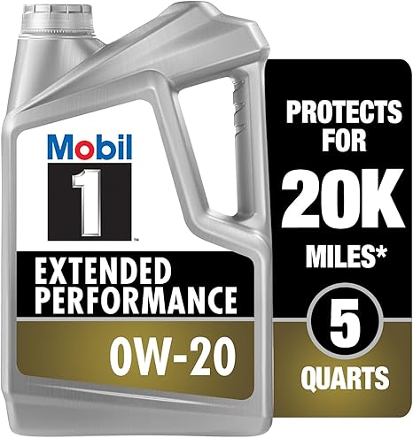 Mobil 1 Extended Performance Full Synthetic Motor Oil 0W-20