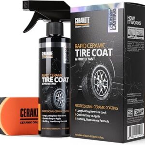 CERAKOTE Rapid Ceramic Tire Coat – Showroom New Tire Shine