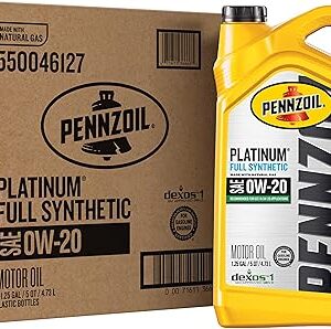 Pennzoil Platinum Full Synthetic 0W-20 Motor Oil