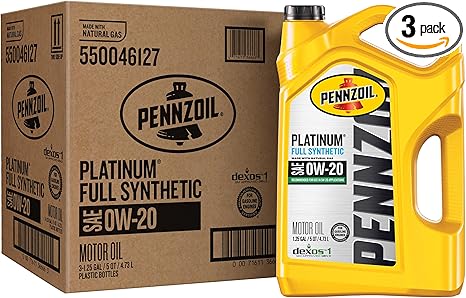 Pennzoil Platinum Full Synthetic 0W-20 Motor Oil
